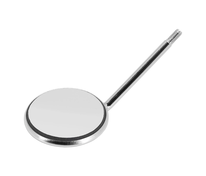 Hahnenkratt TOPvision FS Rhodium - родиевое зеркало без ручки, увеличивающее, №4, диаметр 22 мм, 12 шт 726X4 - фото 495897