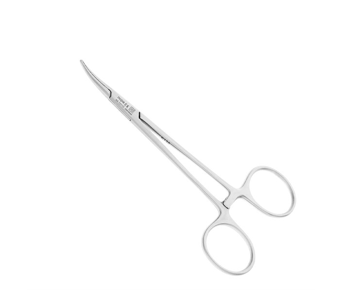Nopa Instruments AA 131/12 - щипцы для артерии MICRO-MOSQUITO анатомические, изогнутые, 12 см AA 131/12 - фото 496562