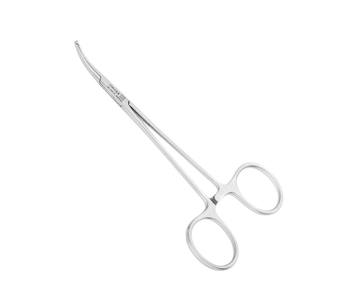 Nopa Instruments AA 133/12 - щипцы для артерии MICRO-MOSQUITO хирургические, изогнутые, 12 см AA 133/12 - фото 496568