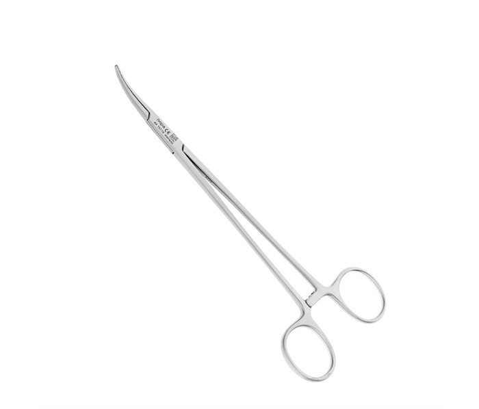 Nopa Instruments AA 157/18 - щипцы для артерии HALSTED анатомические, изогнутые, 18 см AA 157/18 - фото 496578