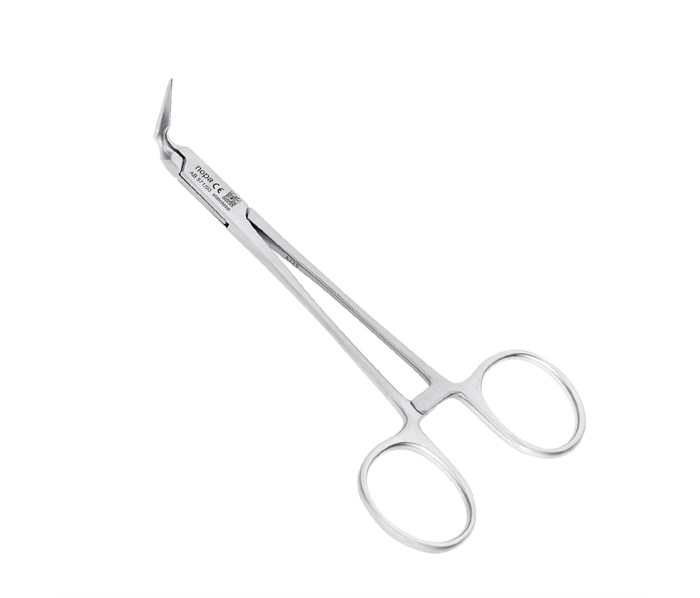 Nopa Instruments AB 571/90 - щипцы извлекающие для костных обломков, изогнутые на 90 градусов, 13,5 см AB 571/90 - фото 496741
