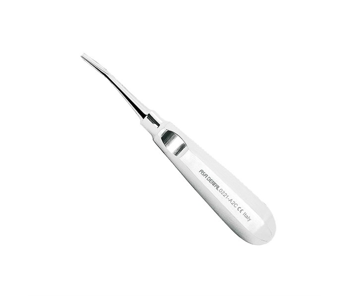Asa Dental 0221-A2C - элеватор прямой изогнутый по плоскости 0221-A2C - фото 497167