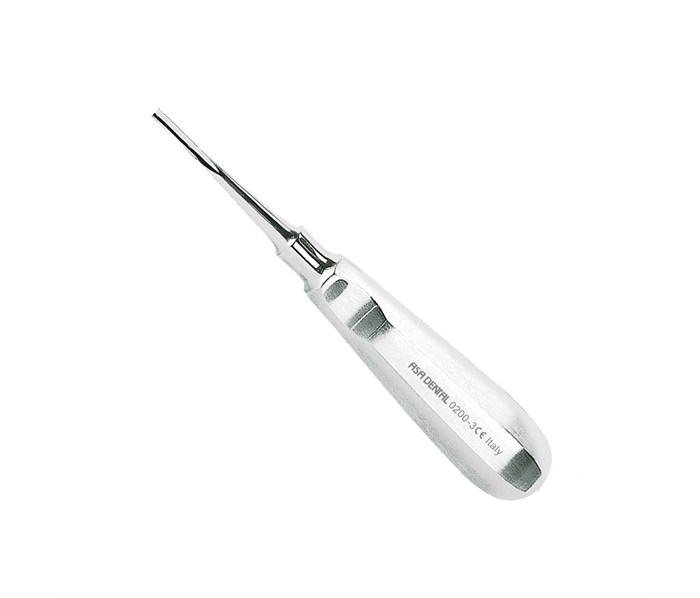Asa Dental 0200-3 - элеватор N3 прямой с плоским концом, 3 мм 0200-3 - фото 497185