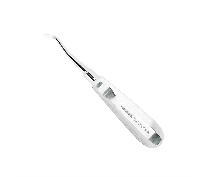 Asa Dental 0207-20 - элеватор изогнутый острый к себе 0207-20 - фото 497204