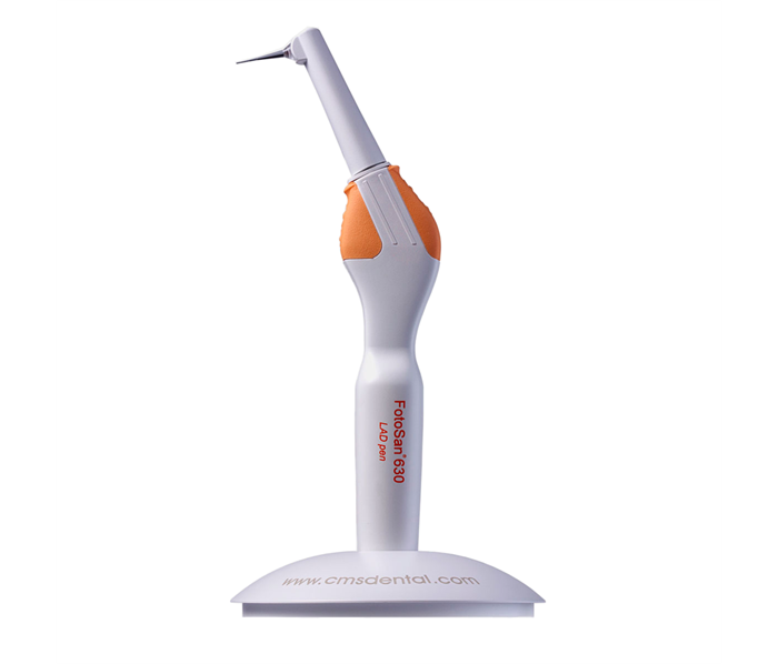 CMS Dental FotoSan 630 - прибор для фотоактивируемой дезинфекции, защитные очки, 3 вида насадок по 10 шт, 5 шприцев в комплекте 100411 - фото 497241
