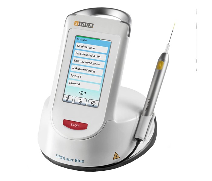 Dentsply Sirona SiroLaser Blue - диодный стоматологический лазер 034093 - фото 497532