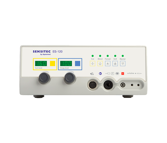 Sensitec ES-120 - электрокоагулятор с биполярным адаптером, мощность 120 Вт 0680-00-04 - фото 497805