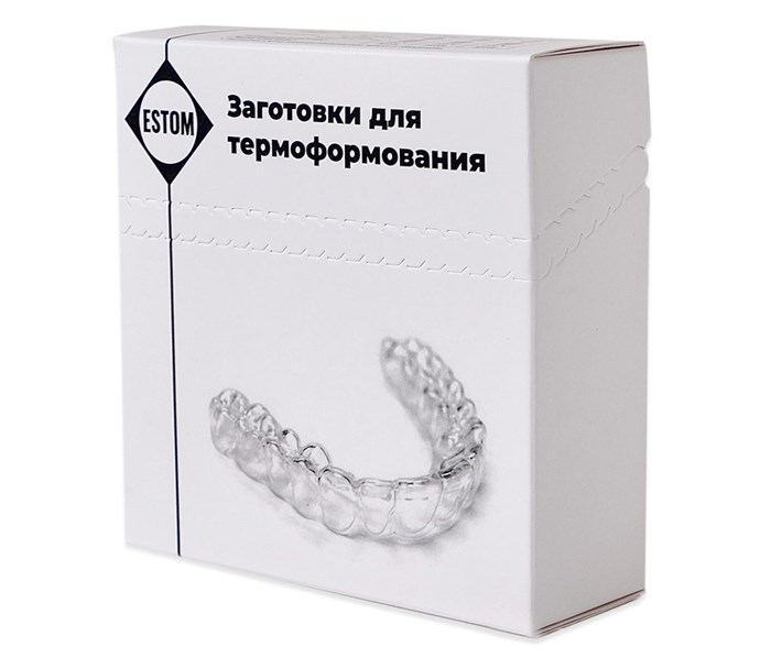 Ustom RDP-R-1 - пластины для термоформования, круг, 125 x 1,0 мм, 30 шт RDP-R-1 - фото 499113