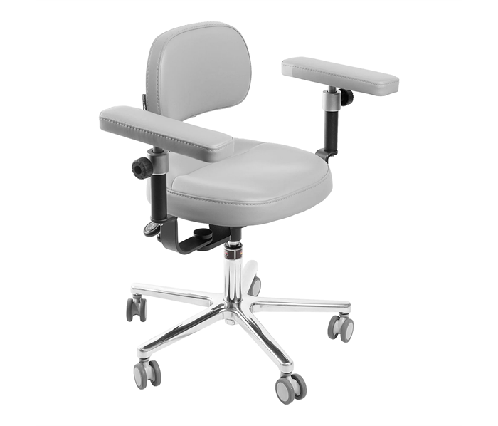 MedErgoStuhle MedErgo-785 Стандарт - стул микроскописта, цвет чёрный 150-1195 024030 - фото 499696
