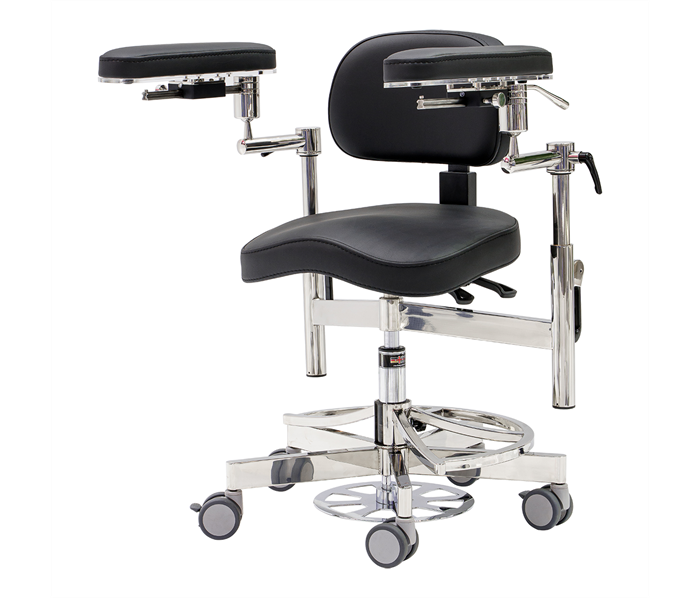 MedErgoStuhle Тронус C-200 MedErgo-692 - стул микроскописта, цвет чёрный 150-1195 038121 - фото 499722