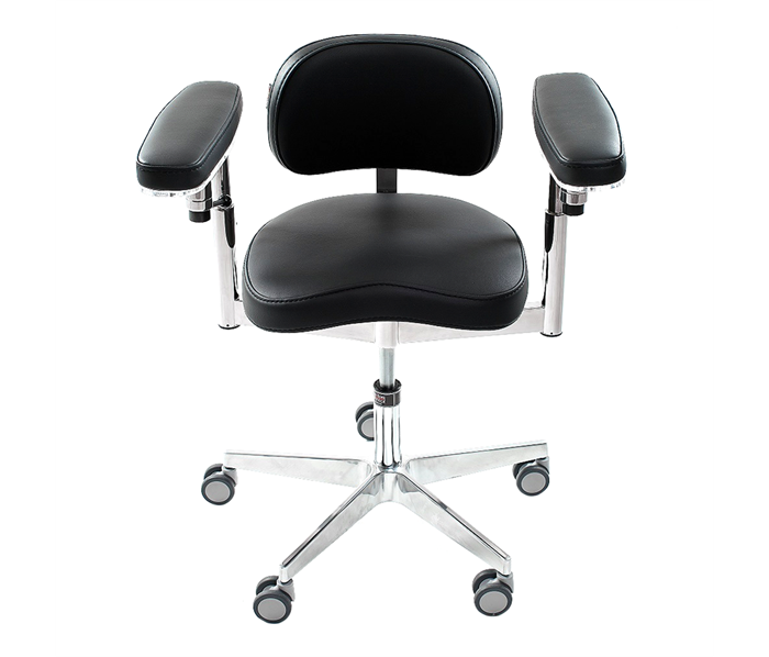 MedErgoStuhle Престиж MedErgo-773 - стул микроскописта, цвет чёрный 150-1195 038064 - фото 499756