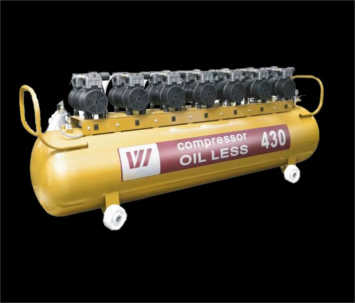 WuerWei W-620 - безмасляный компрессор для 10-ти стоматологических установок с ресивером 430 л (900 л/мин) W-620 - фото 500291