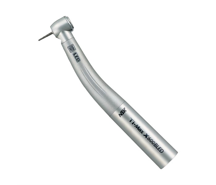 NSK Nakanishi Ti-Max X600BLED - турбинный наконечник со стандартной головкой и LED оптикой P1098 - фото 501077