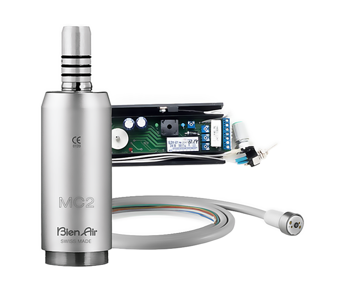 Bien-Air MC2 Isolite 300 Kit - микромотор Bien-Air MC2 Isolite 300 с комплектом для встраивания в стоматологическую установку 026436 - фото 501909