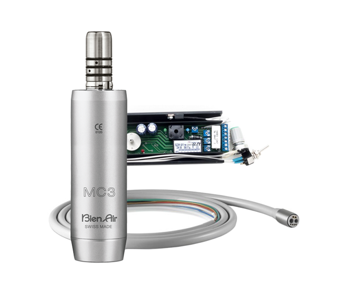 Bien-Air MC3 IR Kit - микромотор Bien-Air MC3 IR с комплектом для встраивания в стоматологическую установку 026437 - фото 501911
