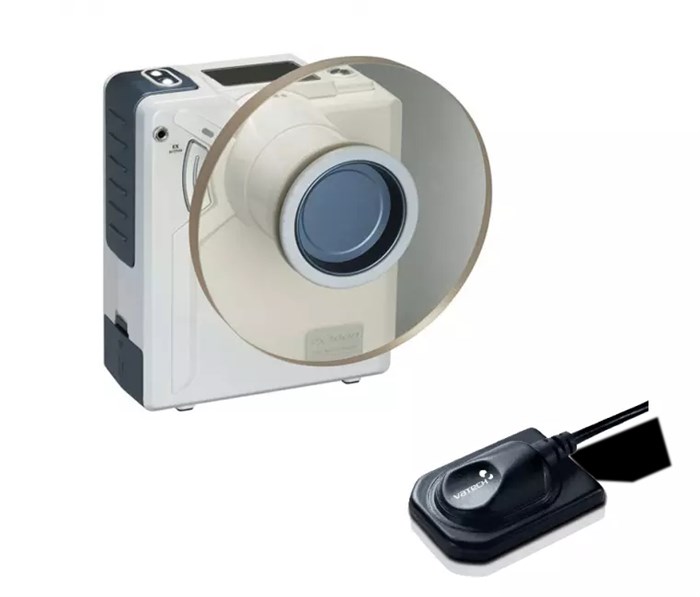 Vatech Комплект EzSensor и DX-3000 - высокочастотный портативный дентальный рентген с визиографом 020014 - фото 502190