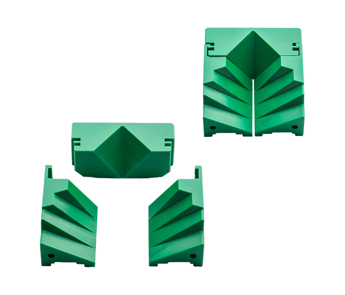 Gamma Dental 06-000013G - направляющие блоки, 3 части, зеленые 06-000013G - фото 503951