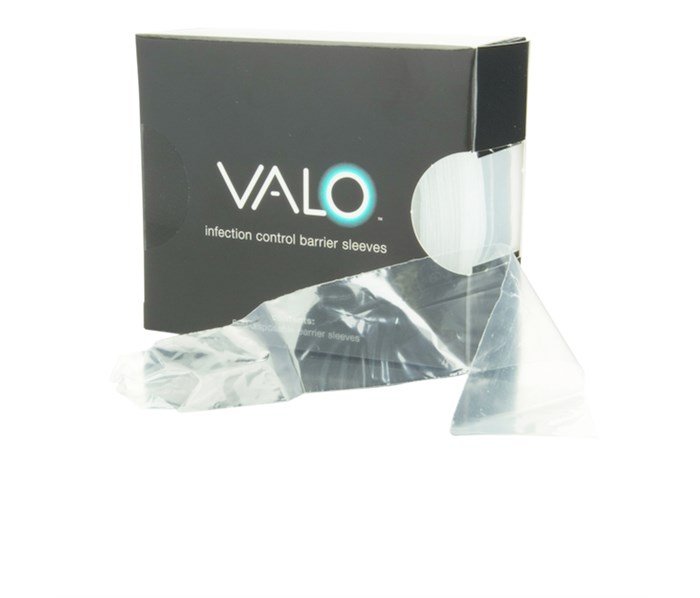 Ultradent VALO Barrier Sleeve - одноразовые защитные чехлы для проводной лампы VALO, 500 шт 5964 - фото 504194