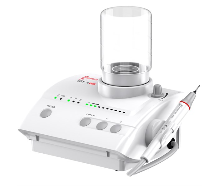 Woodpecker UDS-E LED - автономный ультразвуковой скалер с фиброоптикой (с перио - и эндо - режимами), 8 насадок в комплекте UDS-E LED - фото 504302