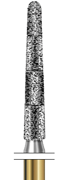 Бор алмазный конусный, удлиненный, скруглённый кончик, S5850.314.014 S5850.314.014 - фото 515016