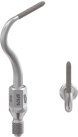 Насадка звуковая с алмазным напылением, цилиндр, сгругленный кончик, SF979.000.016 SF979.000.016 - фото 517072