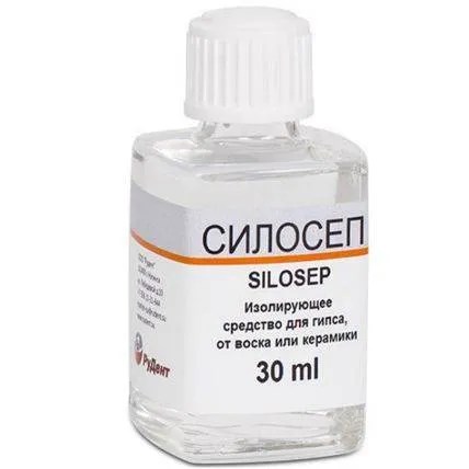 СИЛОСЕП (Silosep), изолирующее средство, флакон с кисточкой 30мл, Рудент УТ-00004183 - фото 518490