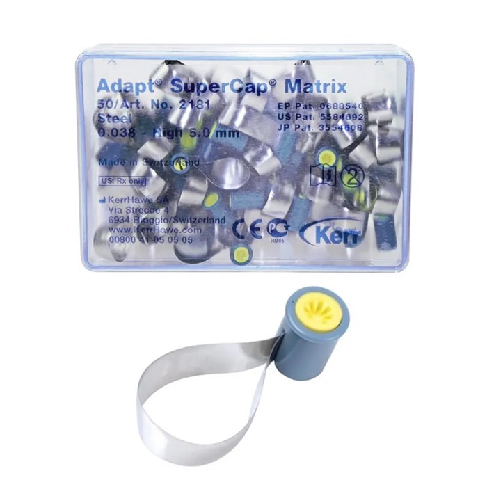 Капсулы для супермата (Adapt SuperCap), 0,38х5,0мм, 50шт, 2181, KERR 00000000465 - фото 518624