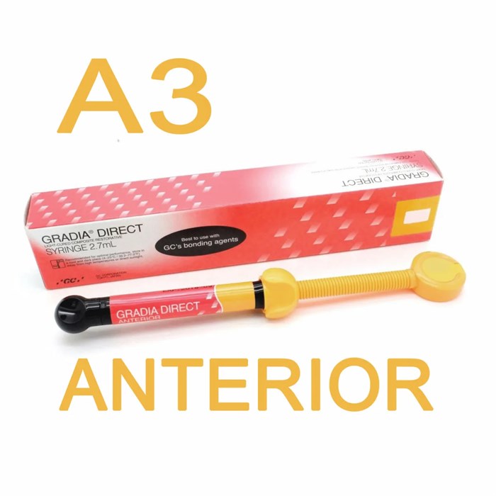 Градия Директ Антериор (Gradia Direct Anterior ), A-A3, шприц, 4г, 003364/9286, GC 00000000530 - фото 518707