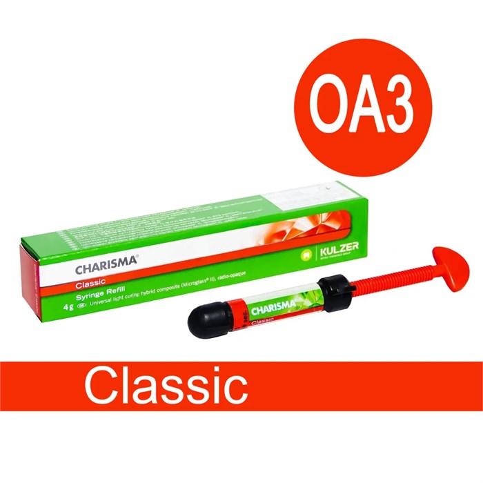 Харизма Классик (Charisma Classic), ОА3, отдельный шприц, 4г, Heraeus Kulzer 00000013011 - фото 518793