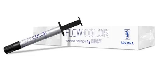 Флоу Колор (Flow-Color), белый, шприц ,1г, ARKONA 00000014921 - фото 518835