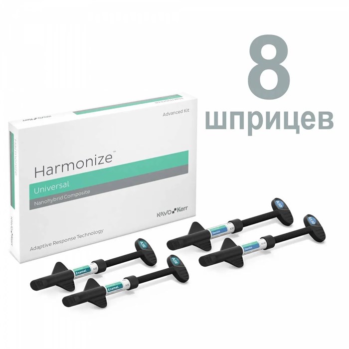 Гармонайз (Harmonize Advance Kit Siringe), набор, 8шпр.x4гр, 36635, KERR 00000014818 - фото 518874