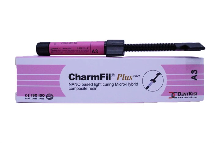 ЧармФил Плюс Рефил (CharmFil Plus Refill), A3, светоотверждаемый пломбировочный материал, шприц, 4г, DentKist УТ-00000437 - фото 518950