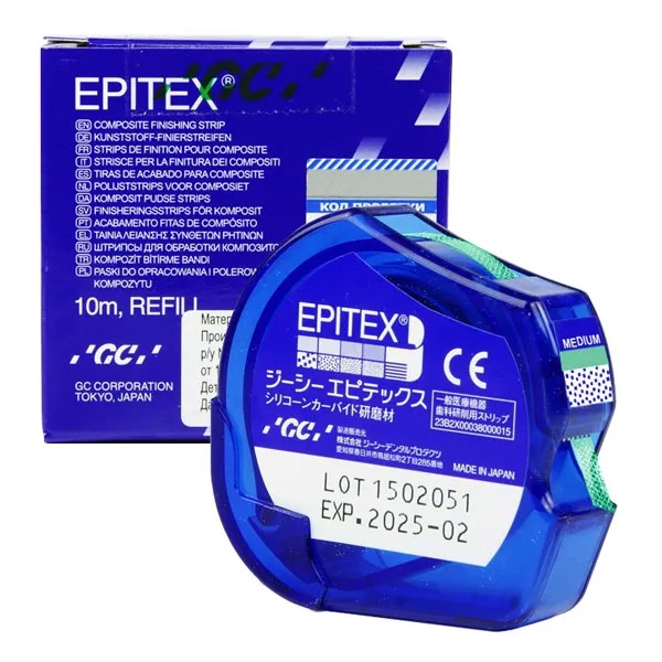 Эпитекс M (Epitex M), штрипсы пластик. среднезернистые, GC 00000001332 - фото 519218