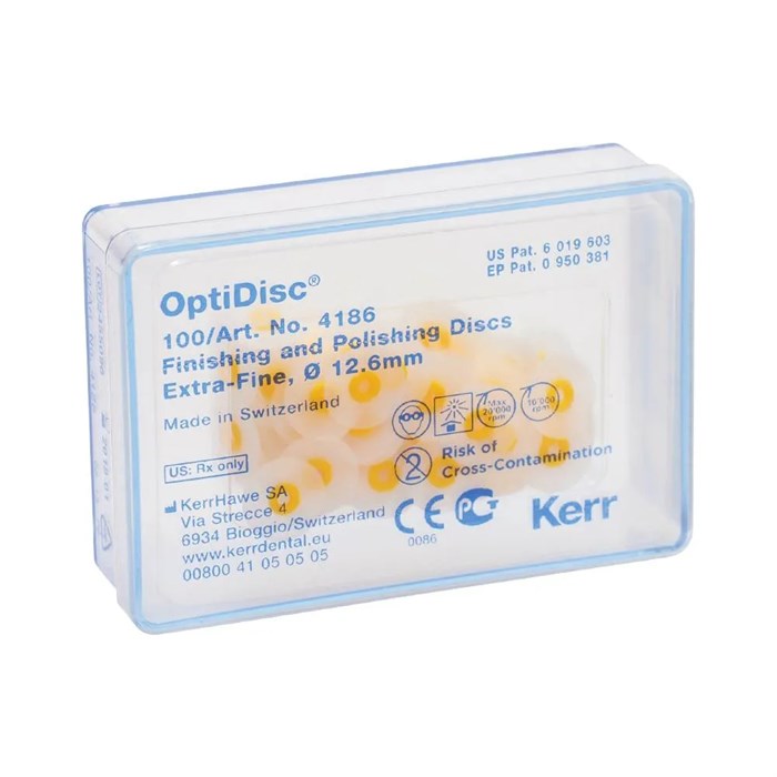 ОптиДиск (OptiDisc), 12,6мм, ультратонкие, 100шт, 4186, KERR 00000007383 - фото 519366