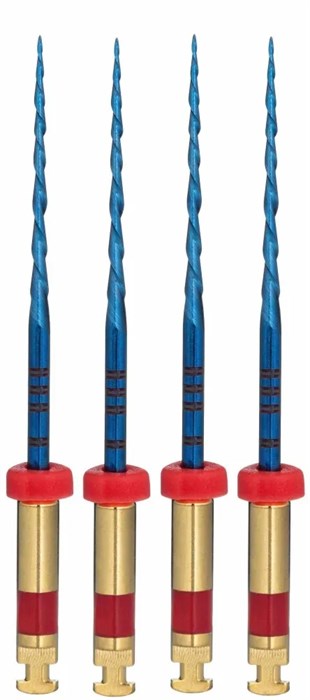 Машинные файлы UltraRec Blue (Heat Activation) 25мм  №R25 (4шт), ЕВРОФАЙЛ 00000016611 - фото 520104