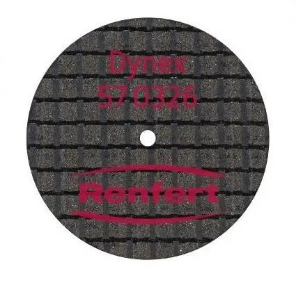 Диски отрезные Dynex 0.3х26мм (20шт) #57-0326, RENFERT УТ-00004393 - фото 523431