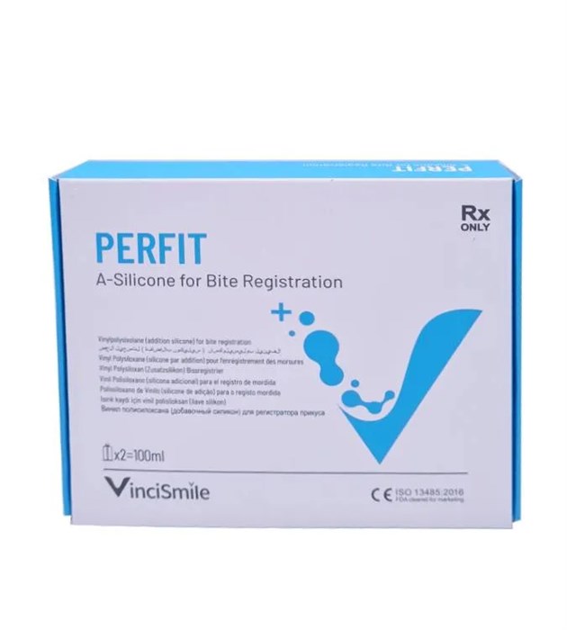 Перфит Байт Регистрейшн (PERFIT Bite Registration), слепочный материал, катр.50мл+50мл, VinciSmile УТ-00001133 - фото 523949