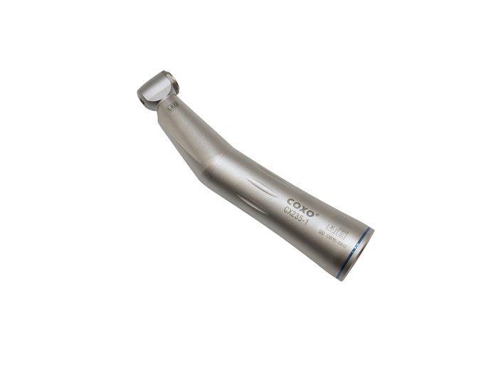 Угловой наконечник COXO CX235-1, 1:1, генератор света, кнопочная фиксация ytTm5qB2hbxG0gWuNILov1 - фото 524594