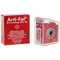 Артикуляционная фольга Bausch Arti-Fol BK 21, красная, 8мкм, 20мх22мм, односторонняя 00000001911