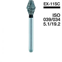 Боры Мани EX-11SC (5 шт.), двойной конус, Mani Dia-Burs 0001914443