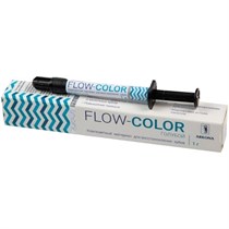"FLOW-COLOR ГОЛУБОЙ (1 гр) -цветной микрогибридный светоотв.композит типа flow"" с фтором, ARKONA" 0001914085
