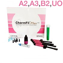 CharmFil Plus НАБОР 4 шпр. (A2, A3, B2, UO)- бонд CharmBond 5 мл, гель для протравки, DENTKIST 1231913743