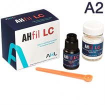 AHfil LC цв.А2 - Цемент светоотверждаемый стеклоиномерный для реставраций (15г пор., 6мл жид.) 1231912814