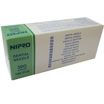 Иглы карпульные NIPRO 12мм х 30G, (Япония) 1231911137