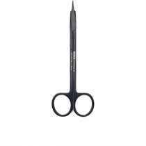 Ножницы черные прямые с зауженным лезвием 13см, 131-212-TN, МЕДЕНТА 0001916617