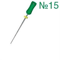 Spreaders №15 упак.6 шт.VDW- ручные файлы для работы с гуттаперчей в канале с латеральной конденсацией 00000909905
