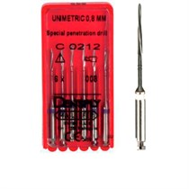 Penetration drill №108 (6 шт.), 1 полоса, белый, Maillefer 00000001900