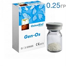 Osteobiol Gen-OS Mix 0,25г-Гранулы из смеси губчатой и кортикальной кости с коллагеном M1052FS / M1052FE