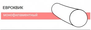 ЕвроКвик 5/0 75см, 16мм, обр.реж.3/8, 12шт.-синтетический рассасывающийся шовный материал 1231912593
