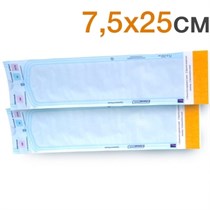 Пакеты для стерилизации 7.5х25см комбинированные самоклеящиеся (200шт.), Клинипак 0001914142